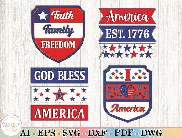 4th of July Tiered Tray Laser Cut File: A Practical Evaluation