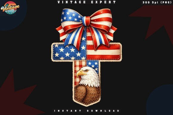 Celebrating Faith and Freedom: The Art of American Flag Cross Crochet Yarn Designs