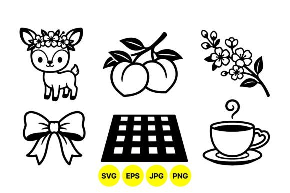 Cute Woodland Animal Clipart Set