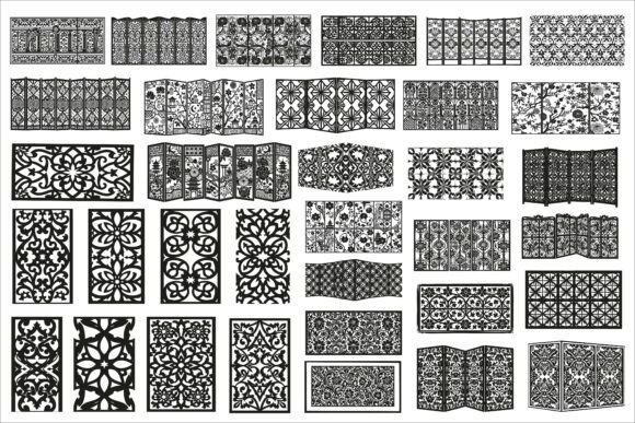 Elevating Design with Seamless Vintage Black and White Floral Borders