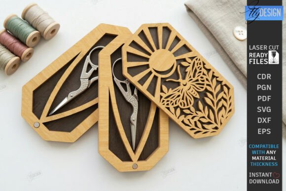 Embroidery Scissors Case Laser Cut CNC: A Strategic Approach to Craft Organization and Branding