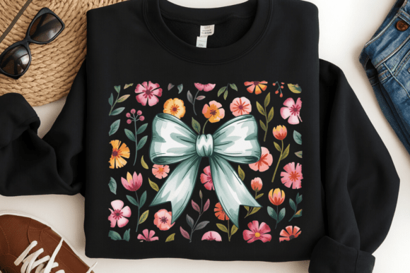 Floral Bow PNG Spring Flowers Clipart: A Practical Design Asset Review