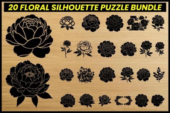 Floral Silhouette Puzzle Bundle: A Practical Guide for Creators
