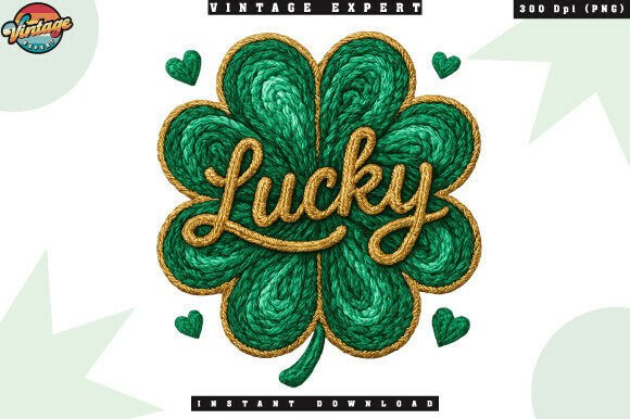 Green Shamrock Lucky Crochet Yarn PNG: A Practical Guide for Creators