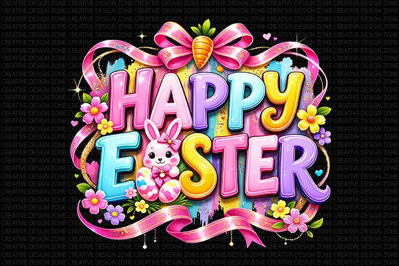 Happy Easter Bunny PNG Design: Elevating Your Spring Creative Projects
