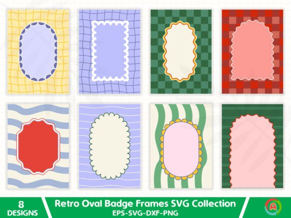 Reviving Vintage Charm: The Ultimate Guide to Retro Oval Badge Frames SVG Collections