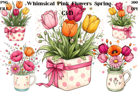 Whimsical Pink Flowers Spring Clipart Bundle: A Guide to Smart Design Choices